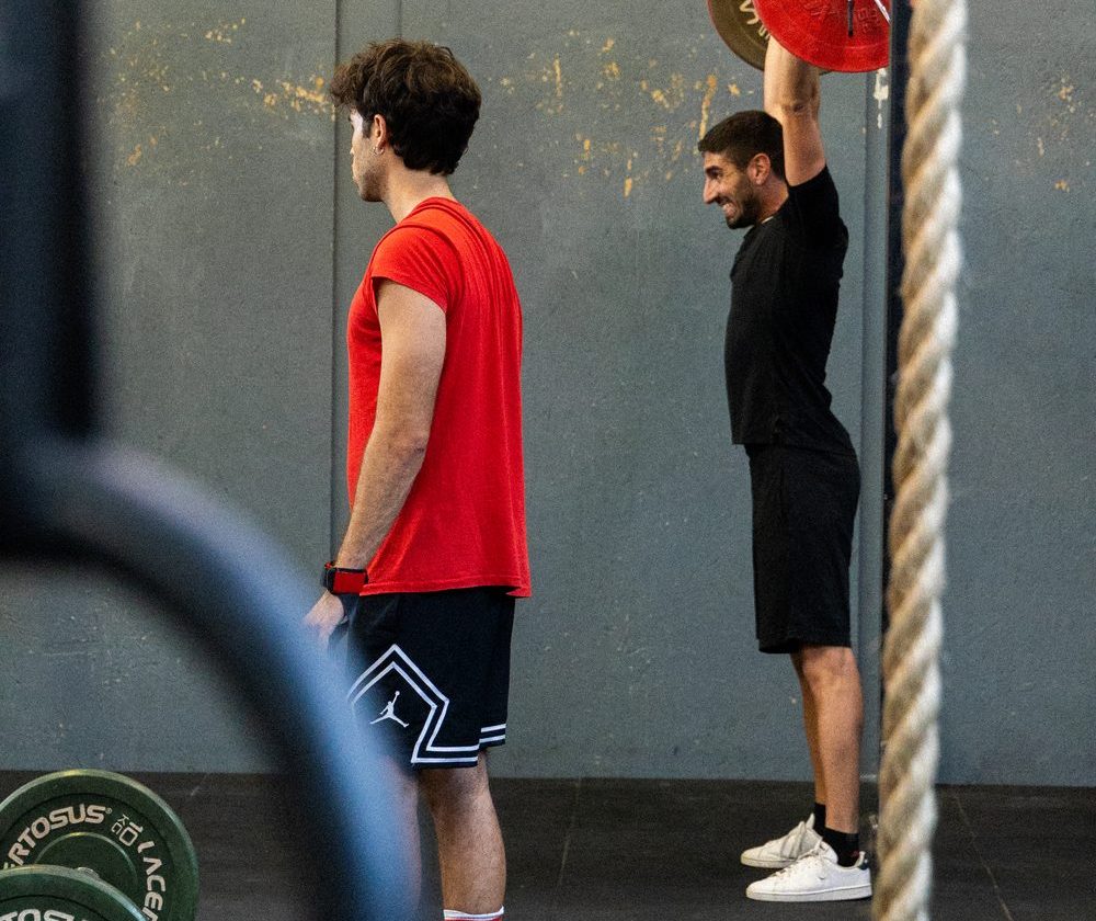 Lezione di gruppo a CrossFit Avanguardia